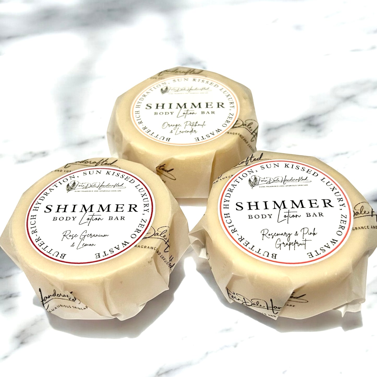 Shimmer Body Lotion Bars