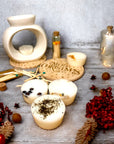 Ceramic Wax Melter and Melts Gift Set