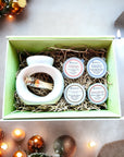 Ceramic Wax Melter and Melts Gift Set