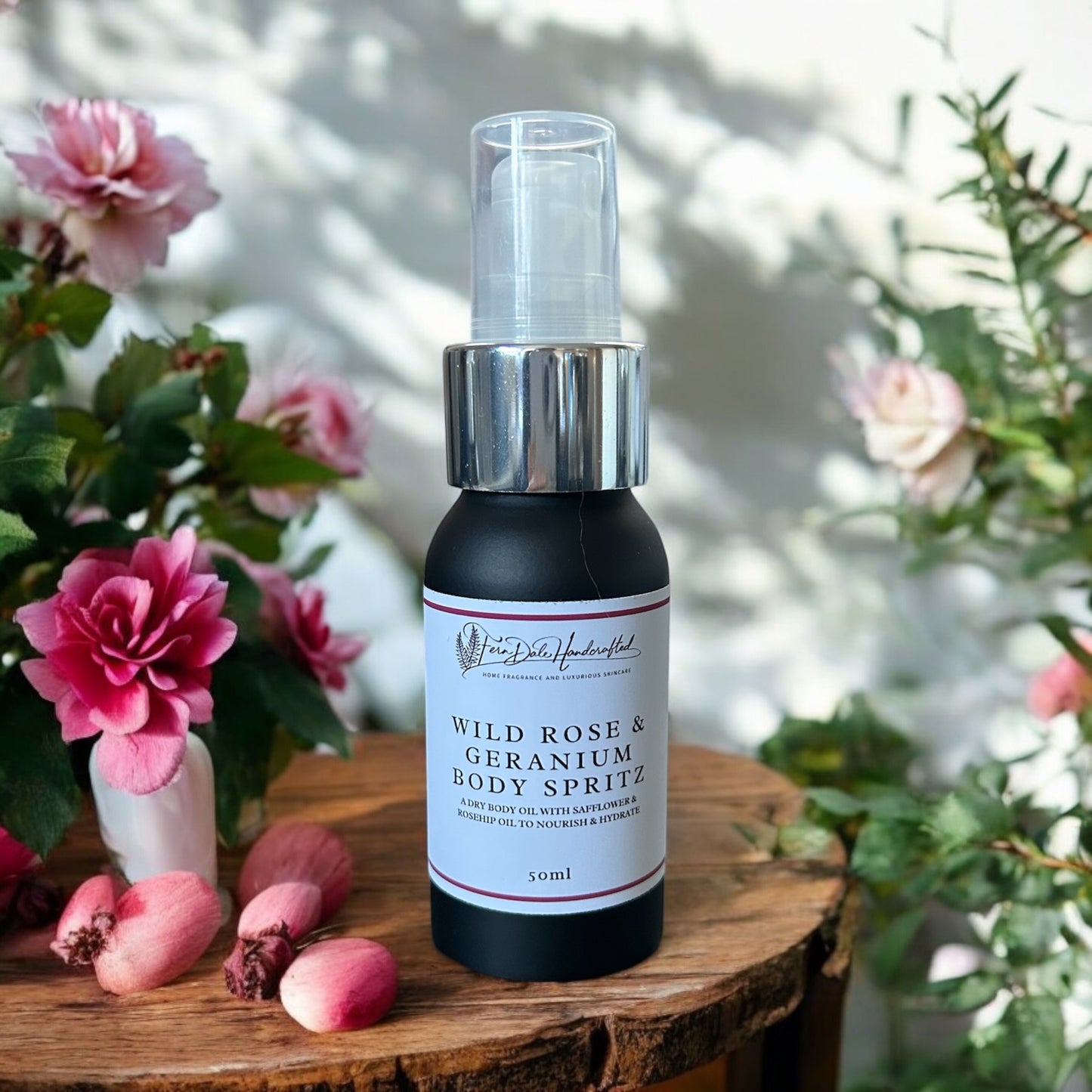 Wild Rose and Geranium Body Spritz