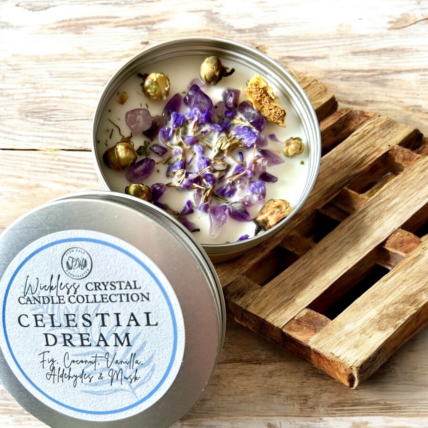 Wickless Crystal Candle Collection