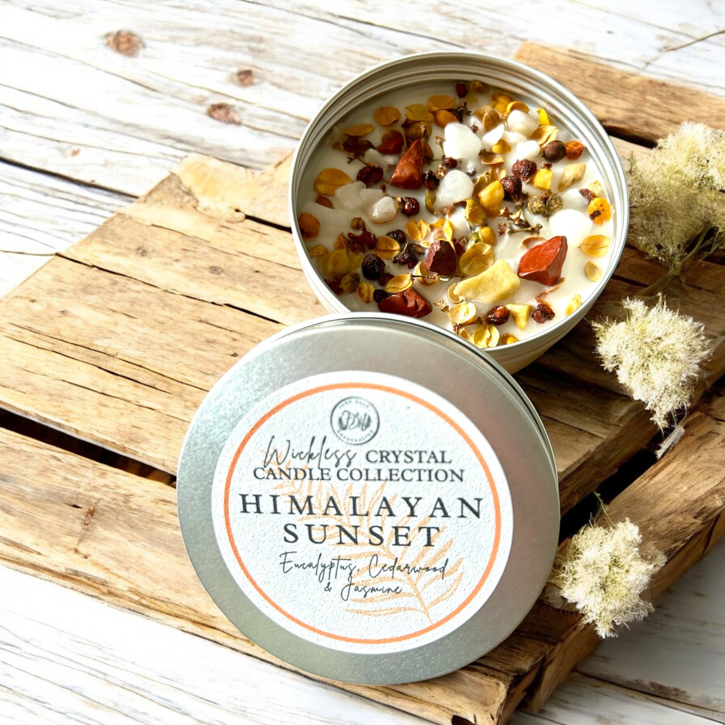 Wickless Crystal Candle Collection