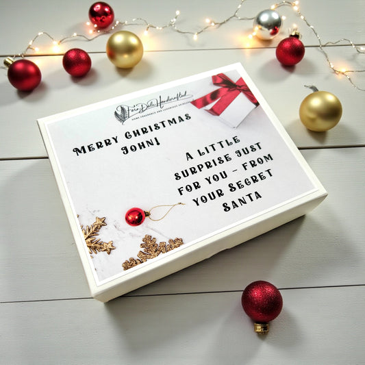 Personalised Secret Santa Gift Box