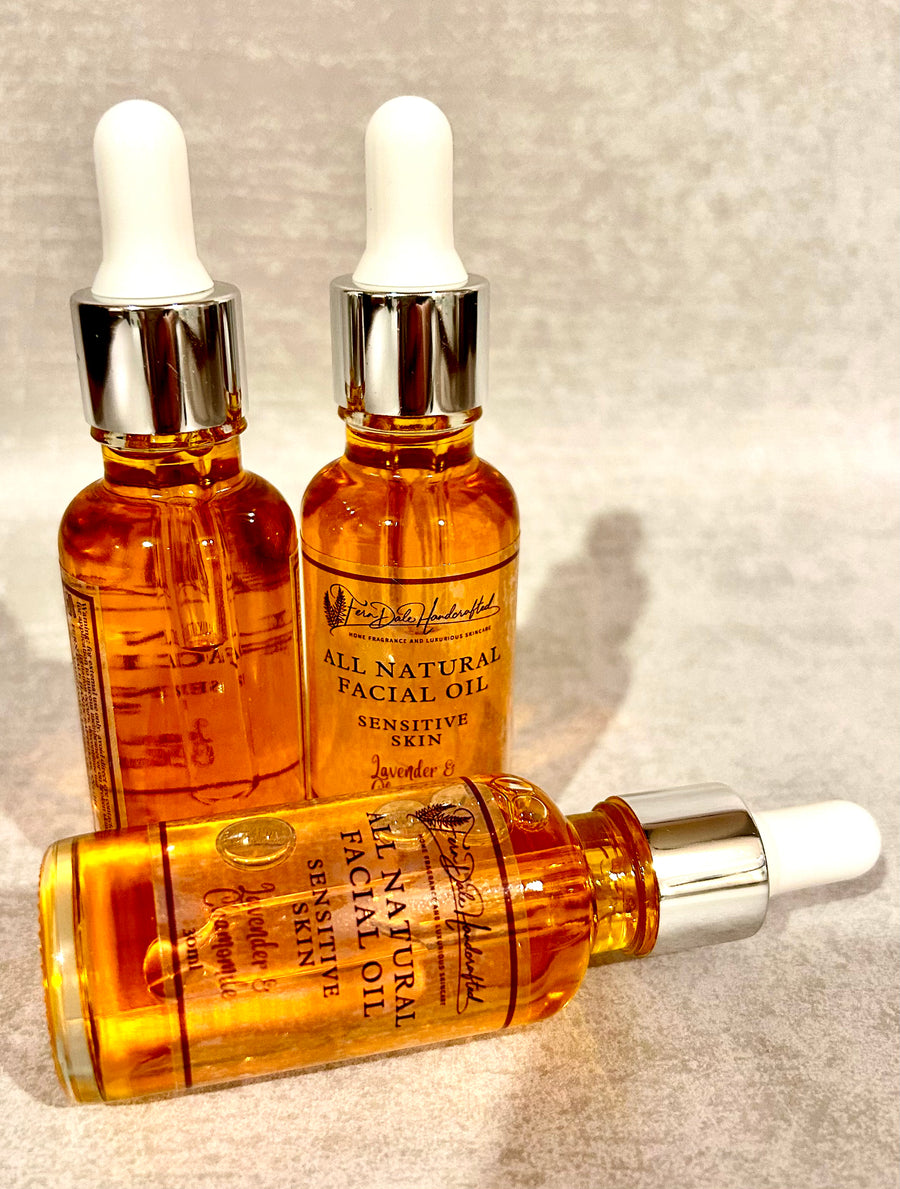 All Natural Facial Oil - Sensitive Skin