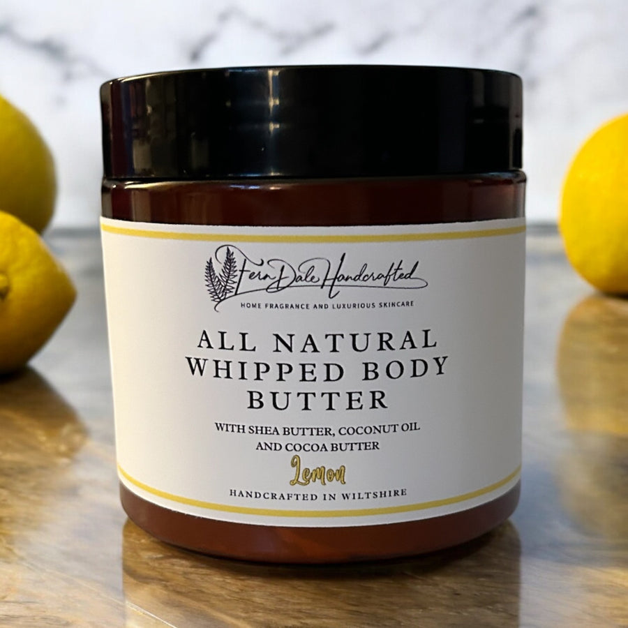 All Natural Whipped Body Butter - Lemon