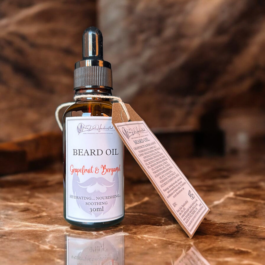 Beard Oil in Grapefruit & Bergamot