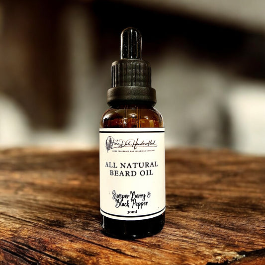 All Natural Beard Oil in Juniper and Black Pepper