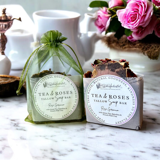 Tea & Roses Tallow Soap