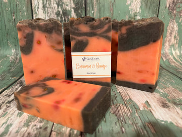 Orange and Cinnamon Soap Bar